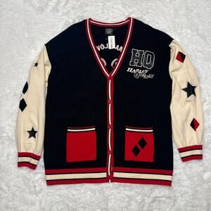 DDC COMICS HARLEY QUINN ICONS CARDIGAN